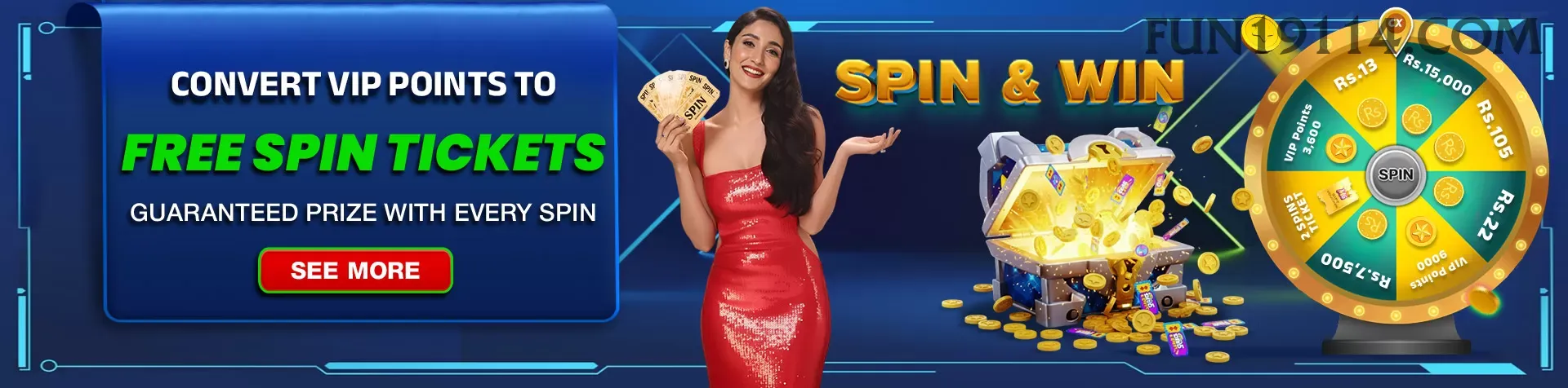 Programa VIP fun1911 - benefícios exclusivos